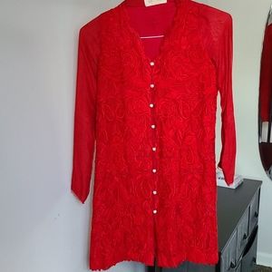 Pakistani designer small kurta top